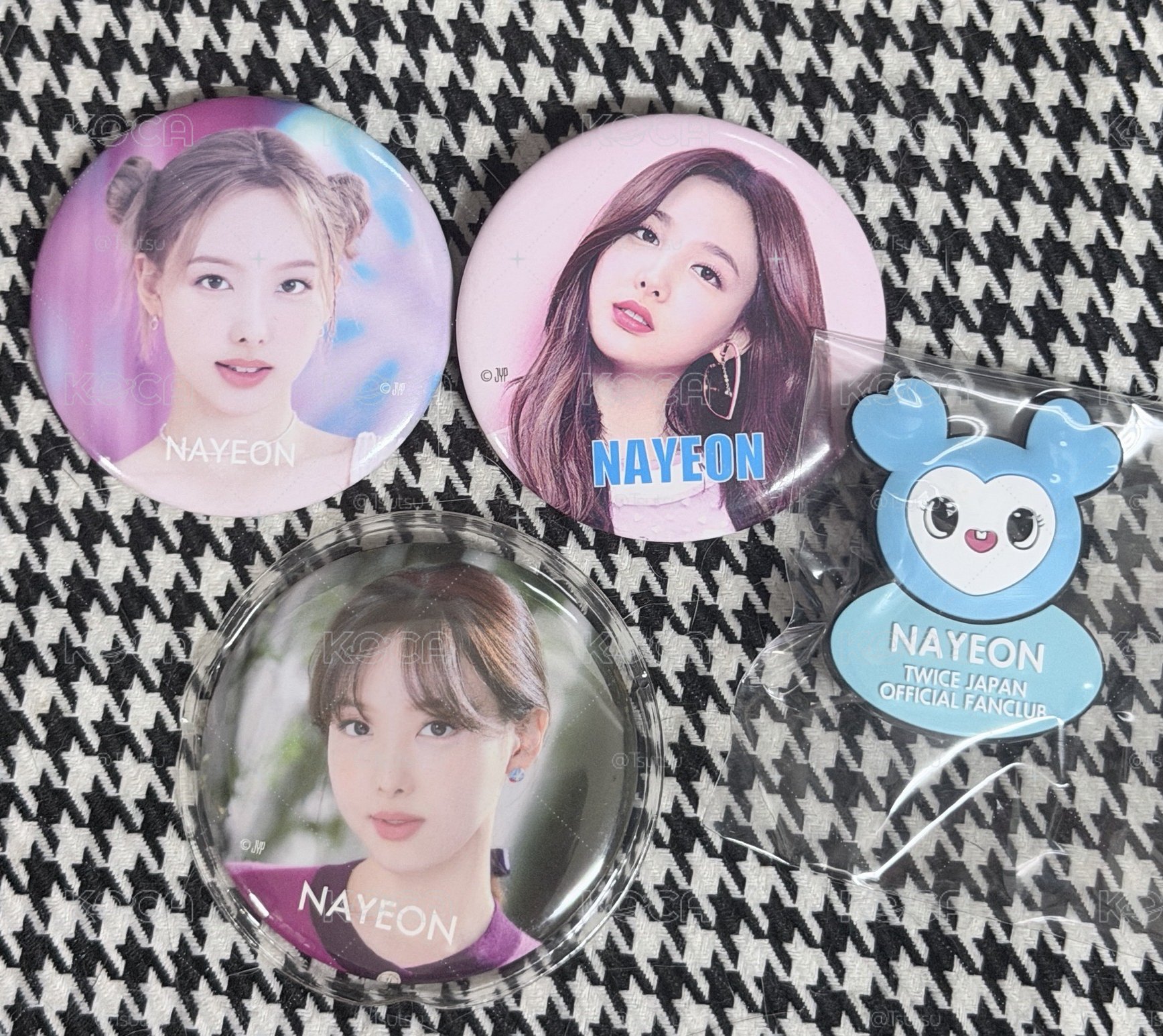（現貨整圖出 一日寄出）twice 娜璉 徽章盤 navely