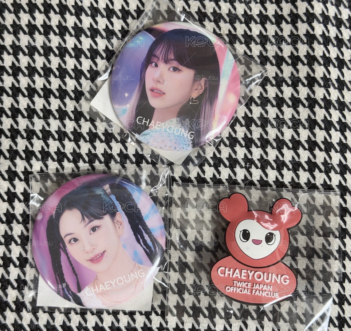 （現貨整圖出均未拆 一日寄出）twice 彩瑛 徽章 chaevely