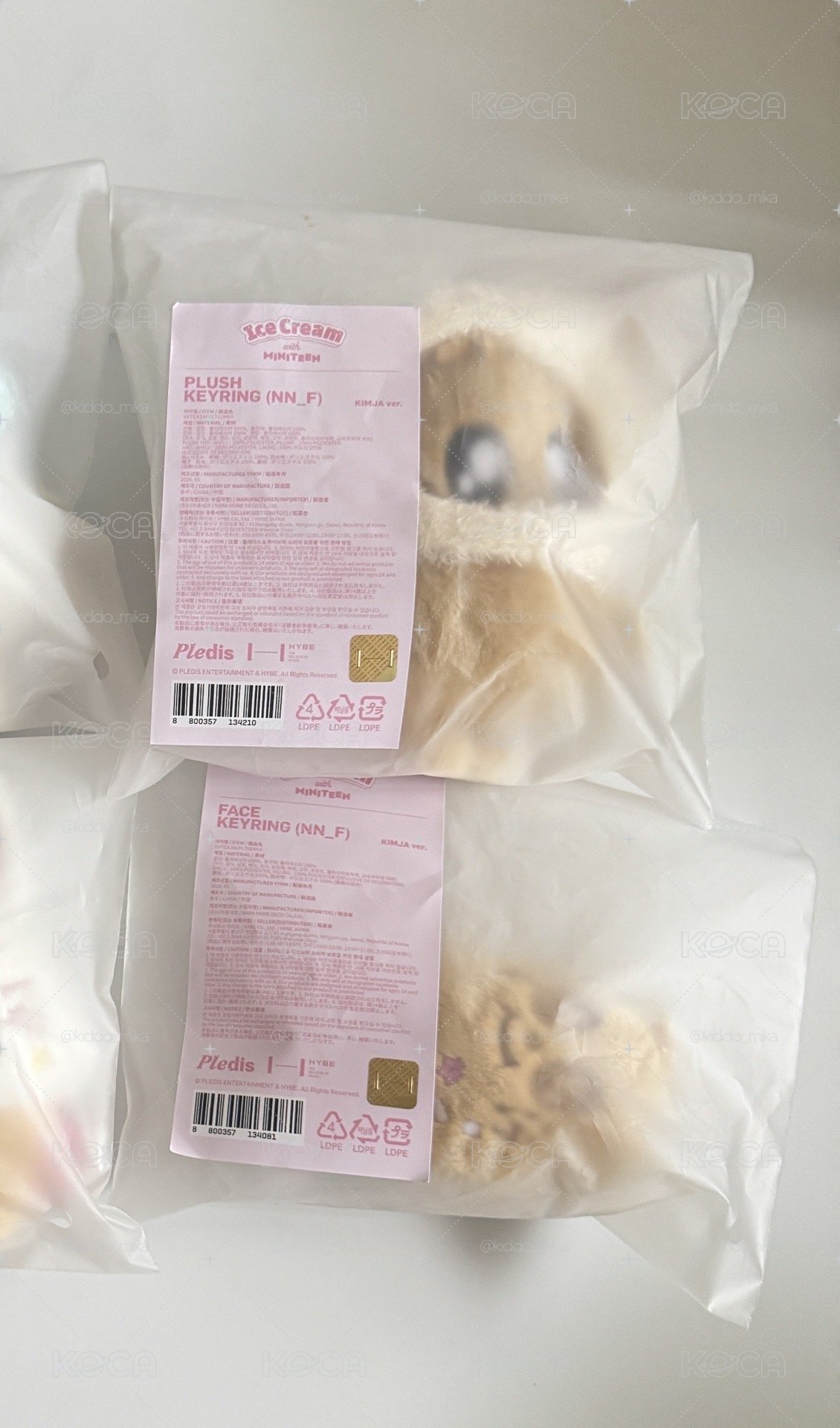 台灣現貨 Kimja 冰淇淋MINITEEN 頭套娃 甜筒娃