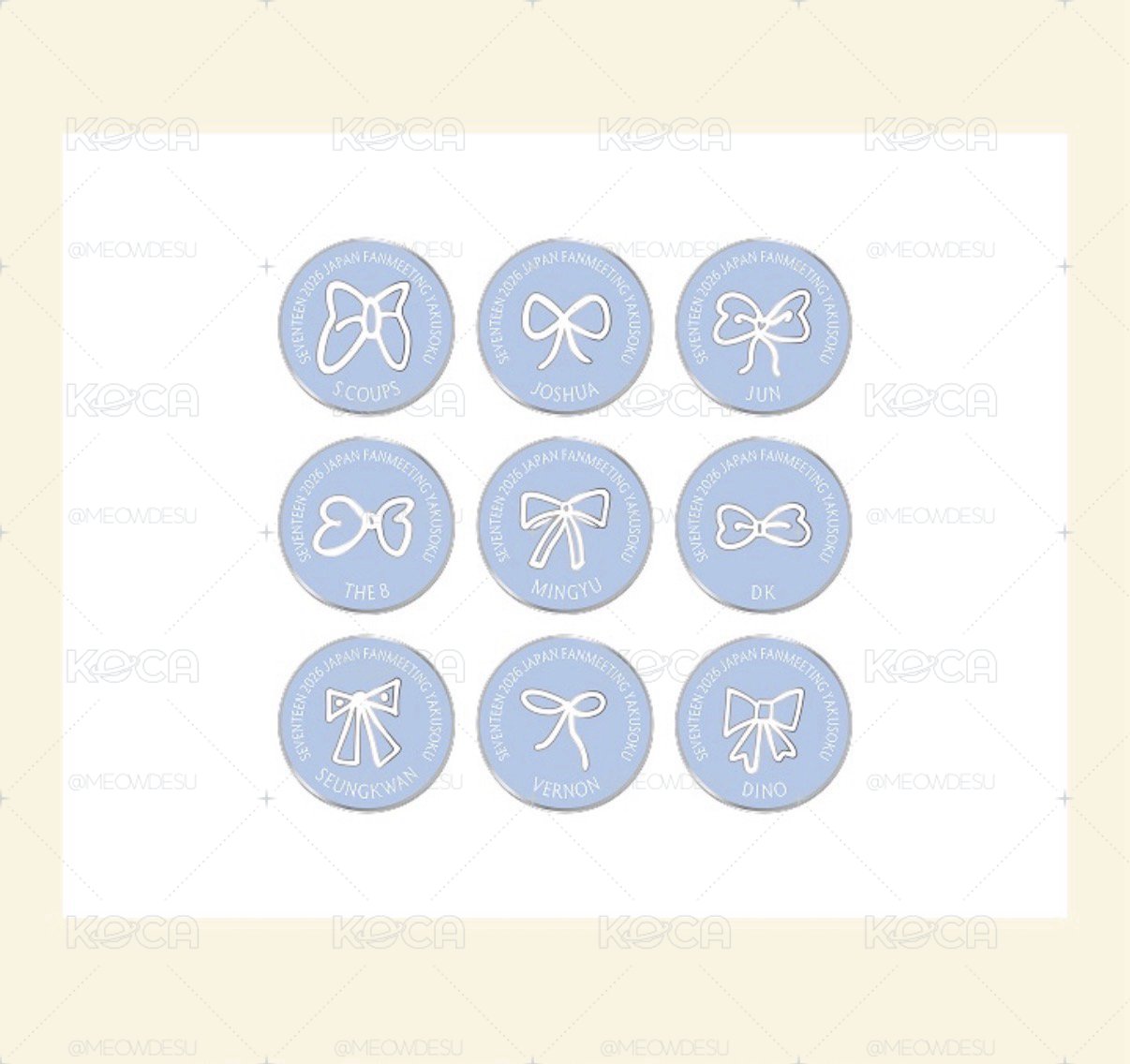 YAKUSOKU 蝴蝶結 PIN