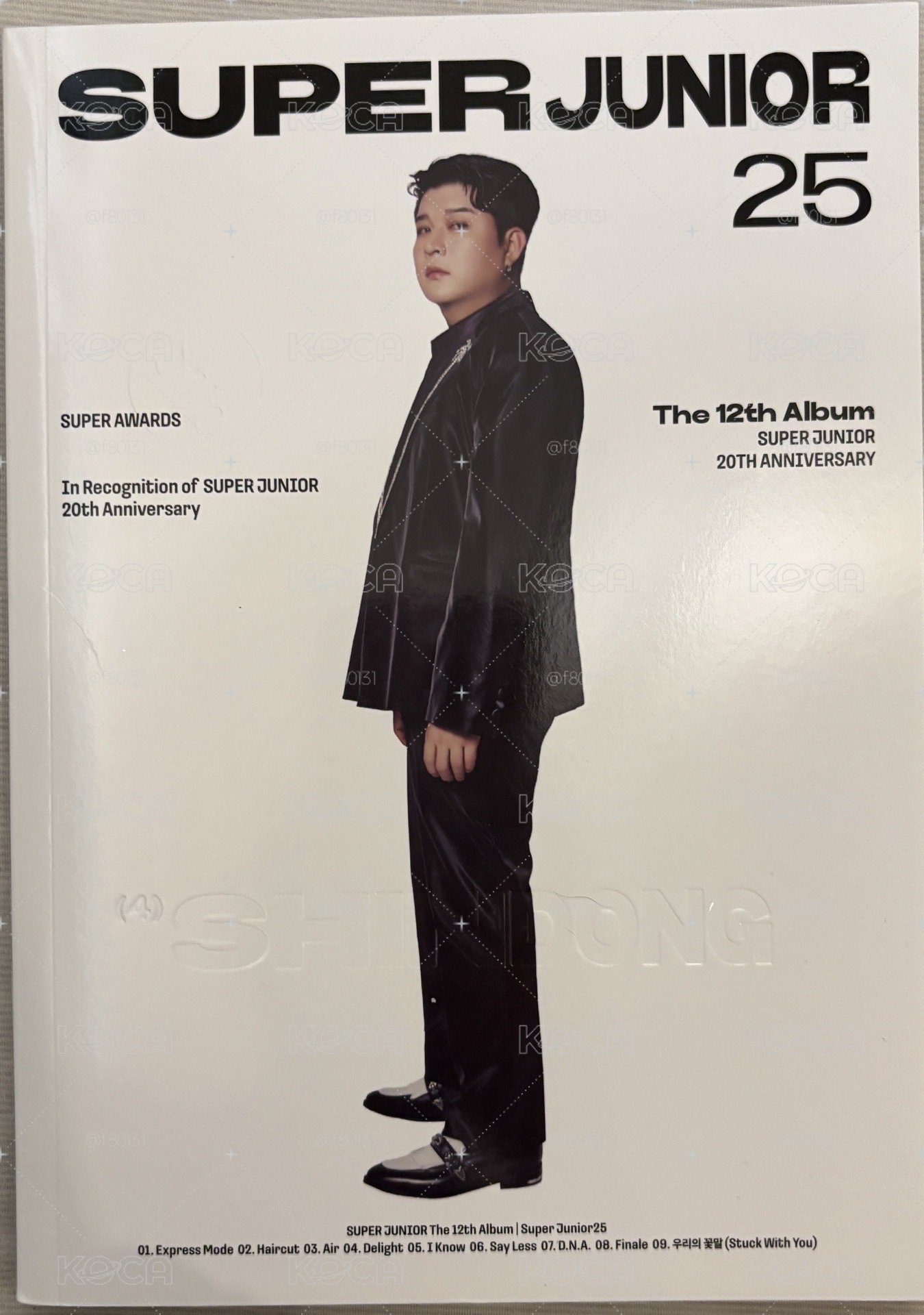 神童 正規12 專輯 photobook ver.空專（無小卡