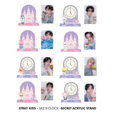 Stray Kids 五期飯咪 菲立牌 鐵盒小卡組