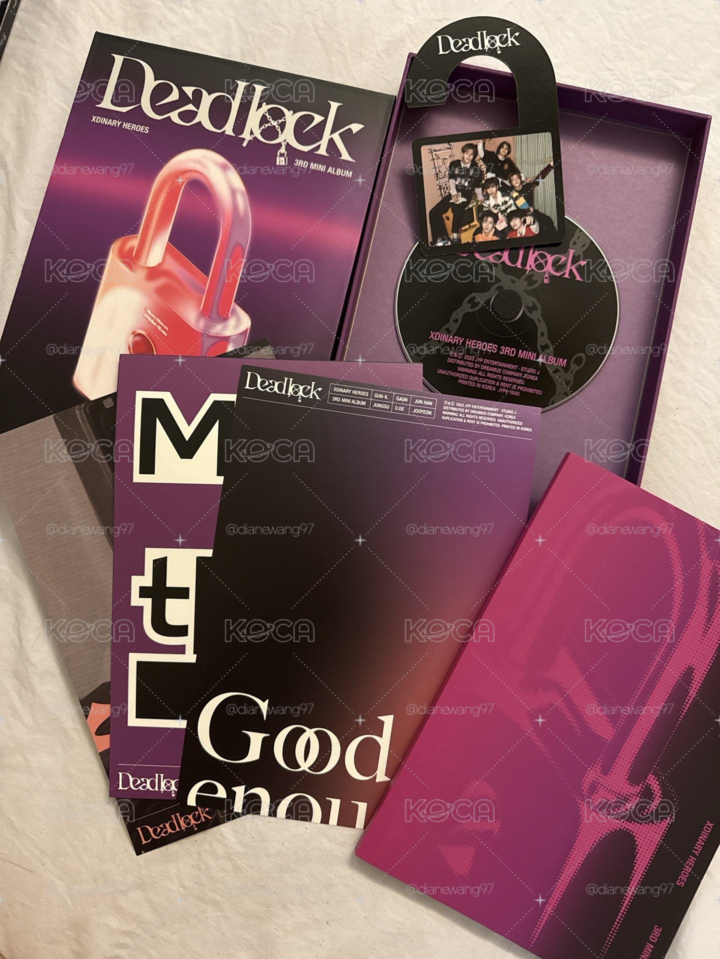 [Deadlock] 3rd Mini Album 空專/[Livelock] 4th Mini Album 空專