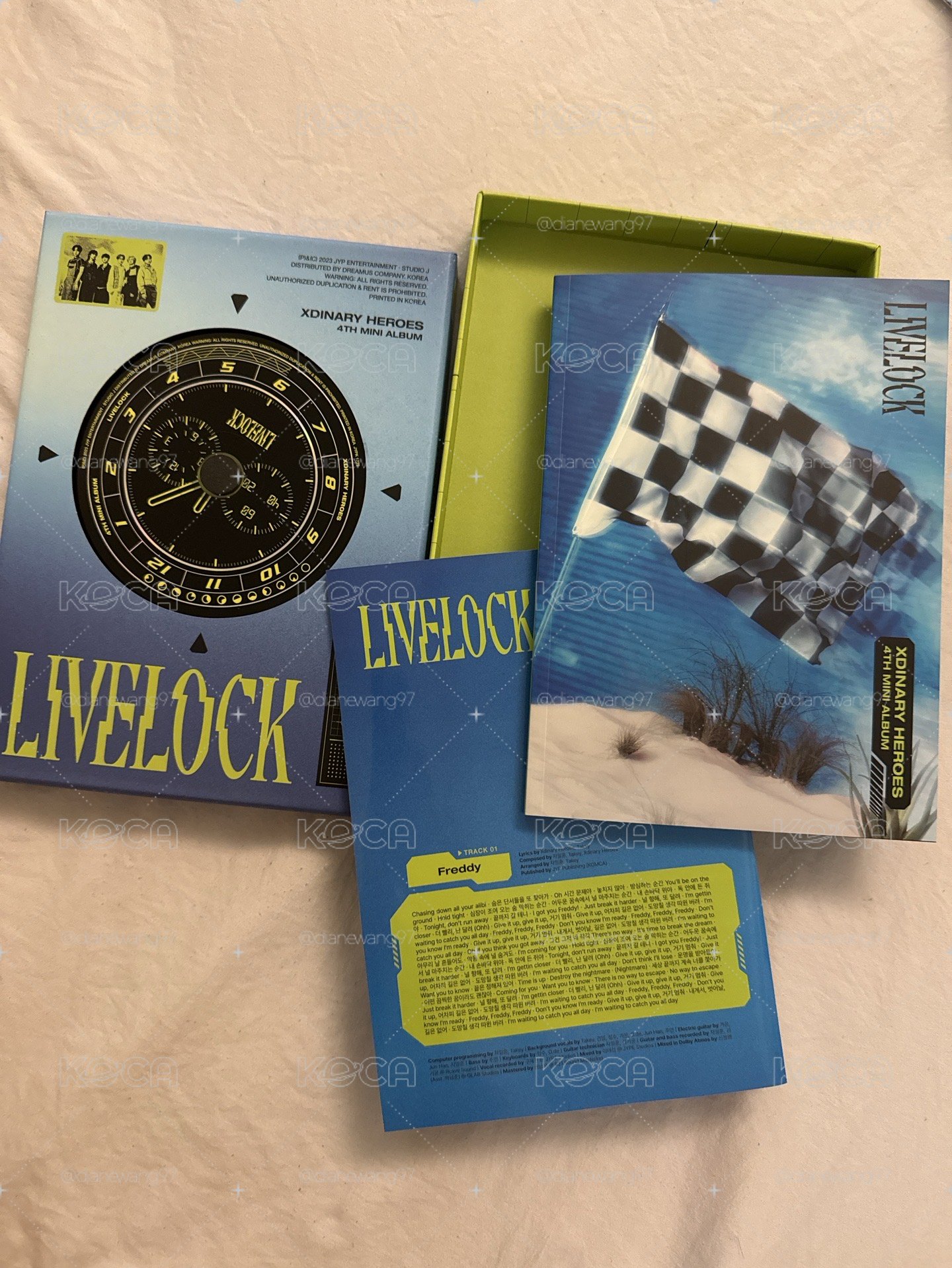 [Deadlock] 3rd Mini Album 空專/[Livelock] 4th Mini Album 空專