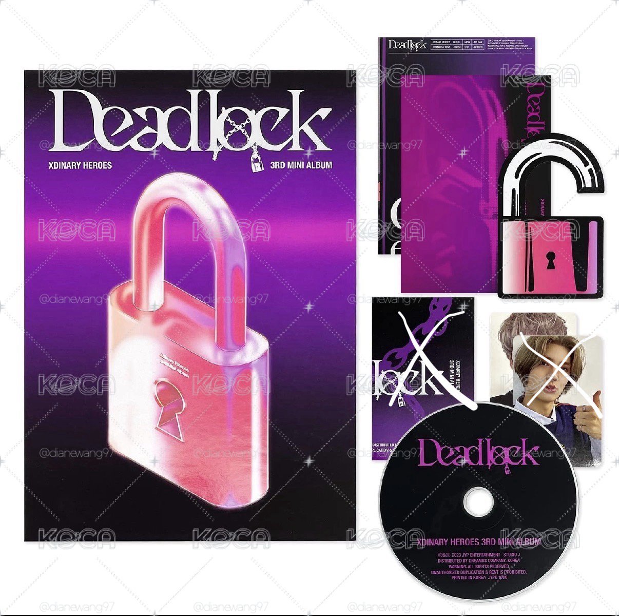 [Deadlock] 3rd Mini Album 空專/[Livelock] 4th Mini Album 空專
