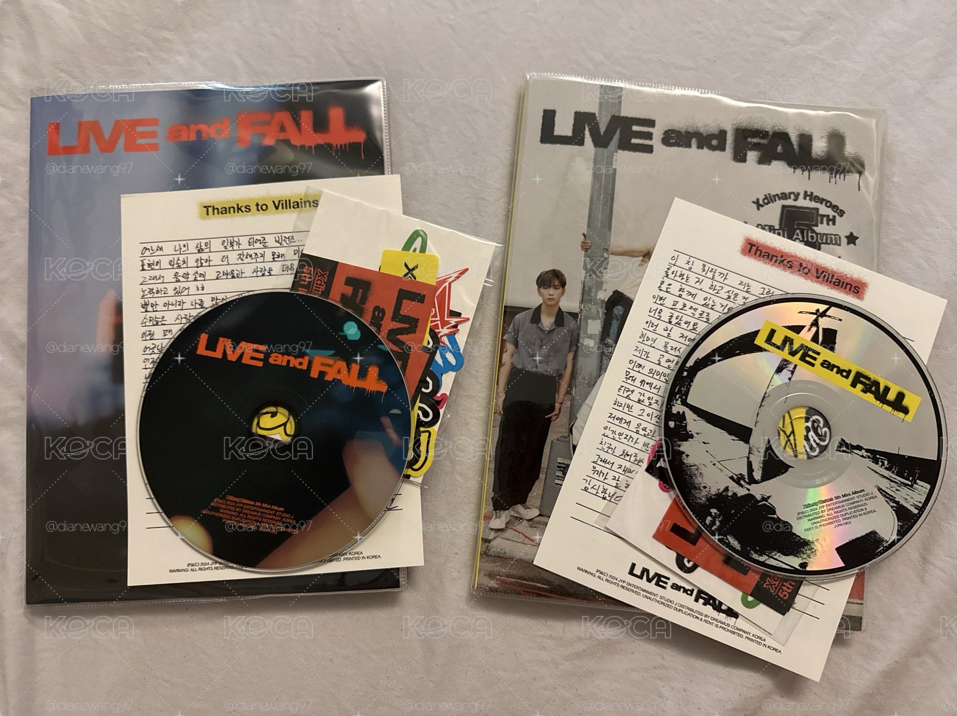 [LIVE and FALL] 5th Mini Album 空專
