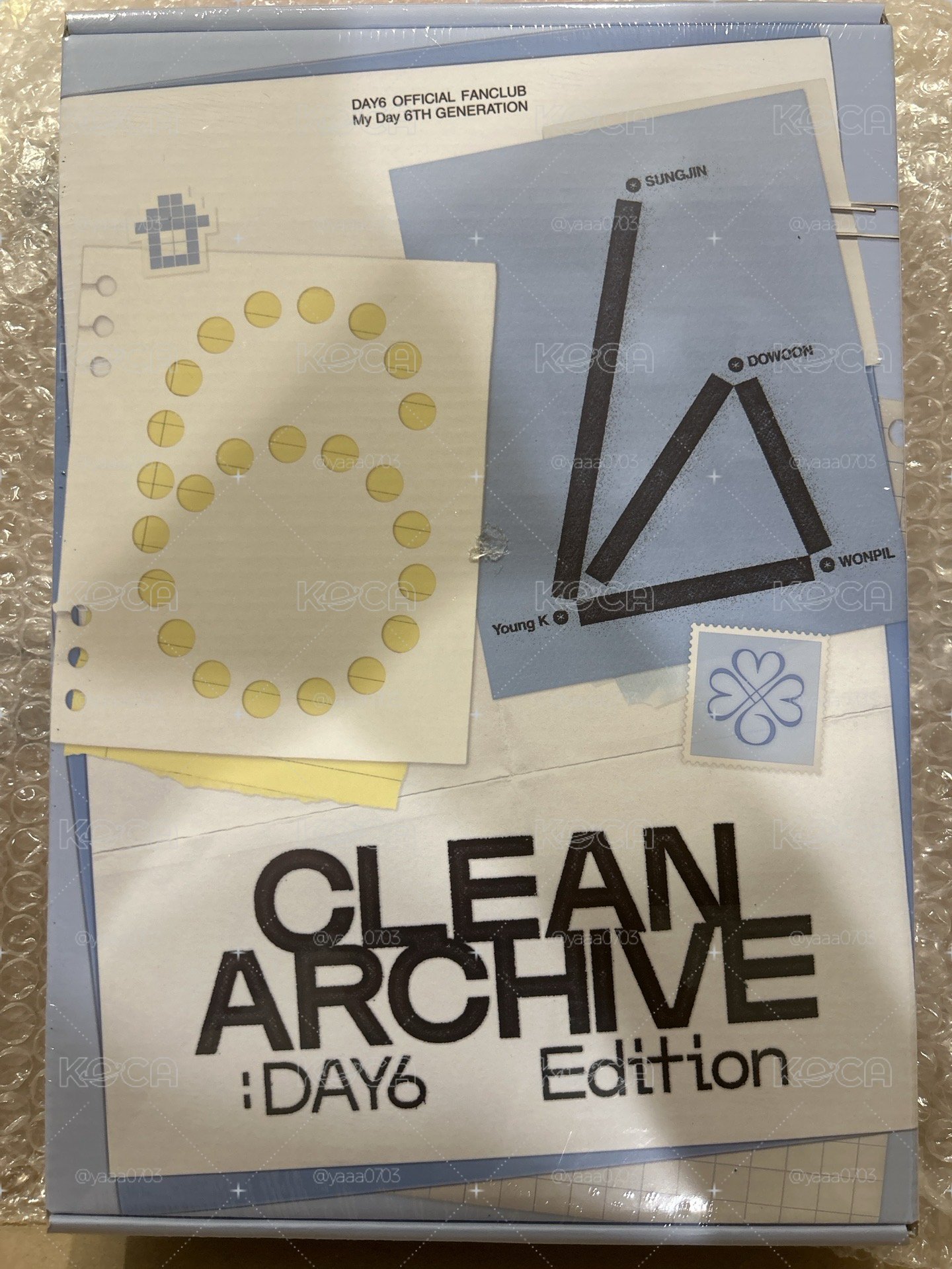 DAY6 六期會員禮