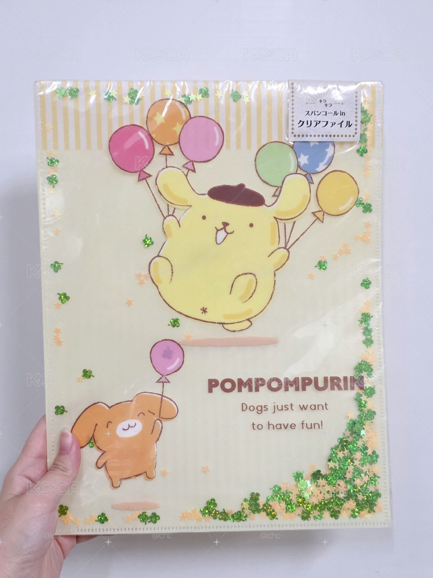 日本布丁狗＆蛋撻 2019絕版文件夾