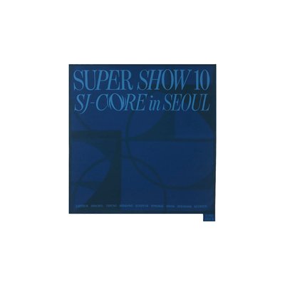 全新未拆 Super Show 10 SJ-core 方巾 頭巾 BANDANA