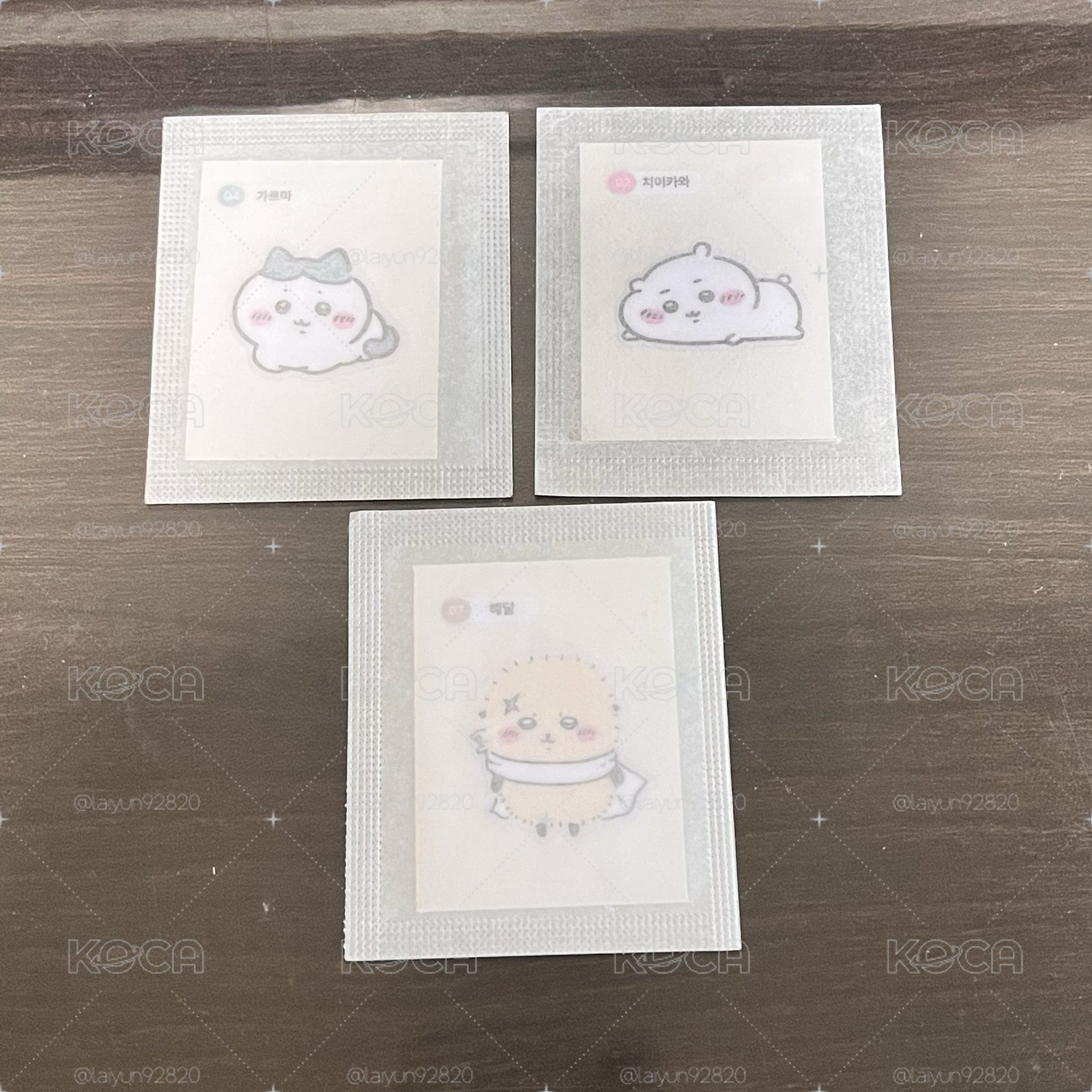 OY餅乾貼紙 小巴、吉伊、師傅