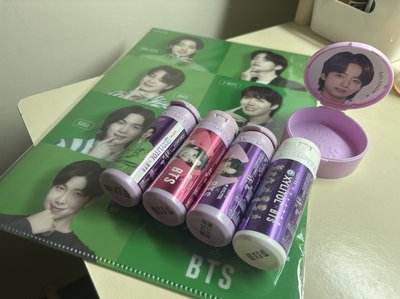 BTS 樂天口香糖周邊