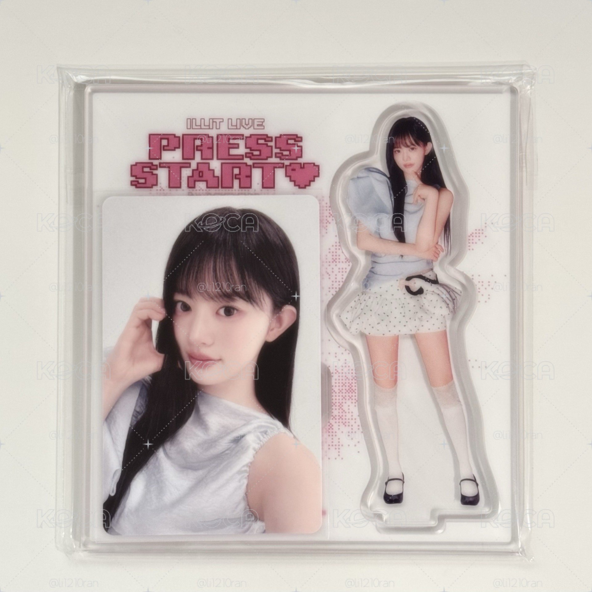 MINJU PRESS START 日巡 立牌＆滿額卡