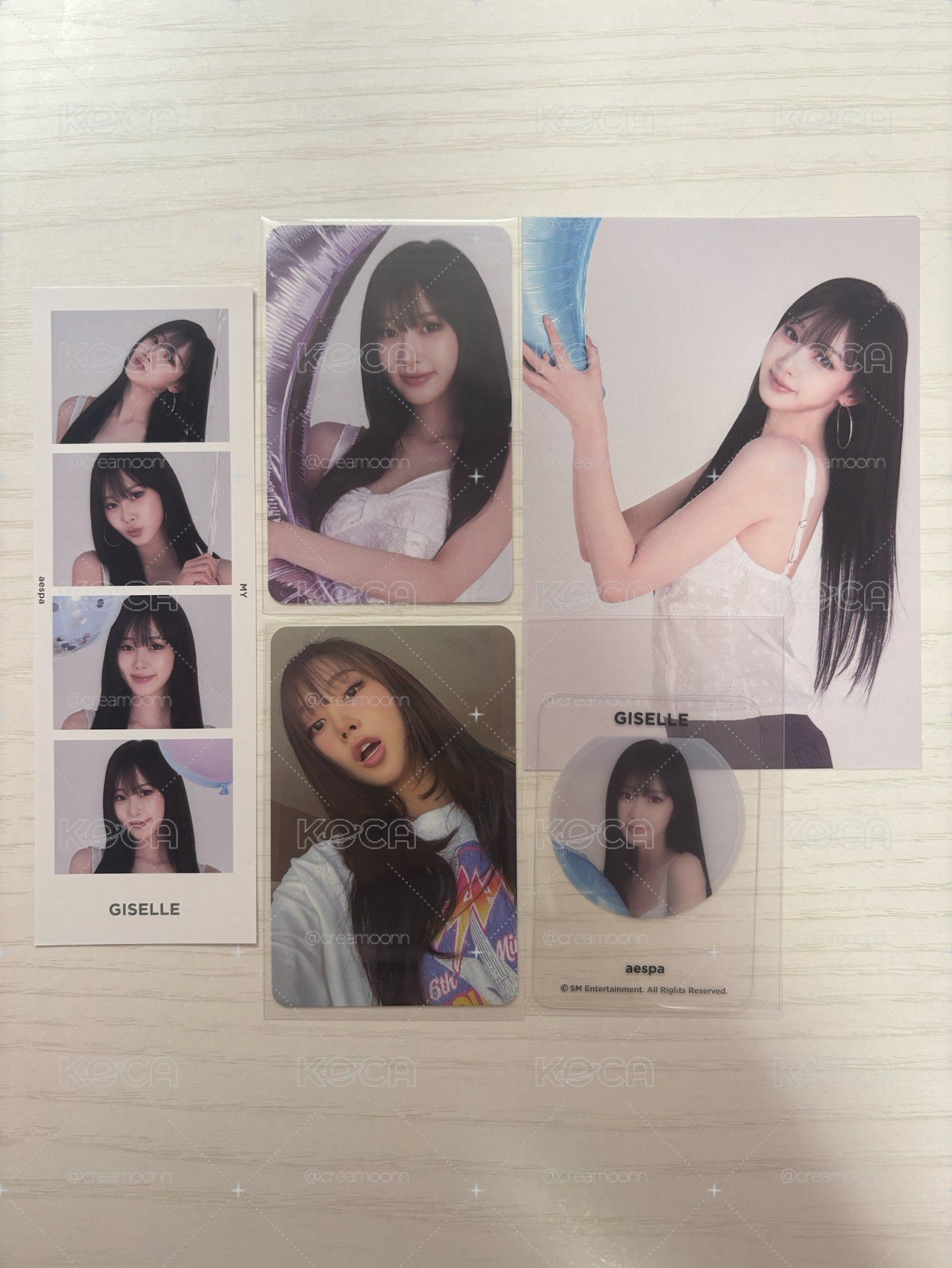 💗aespa會員禮國際版冬吉set