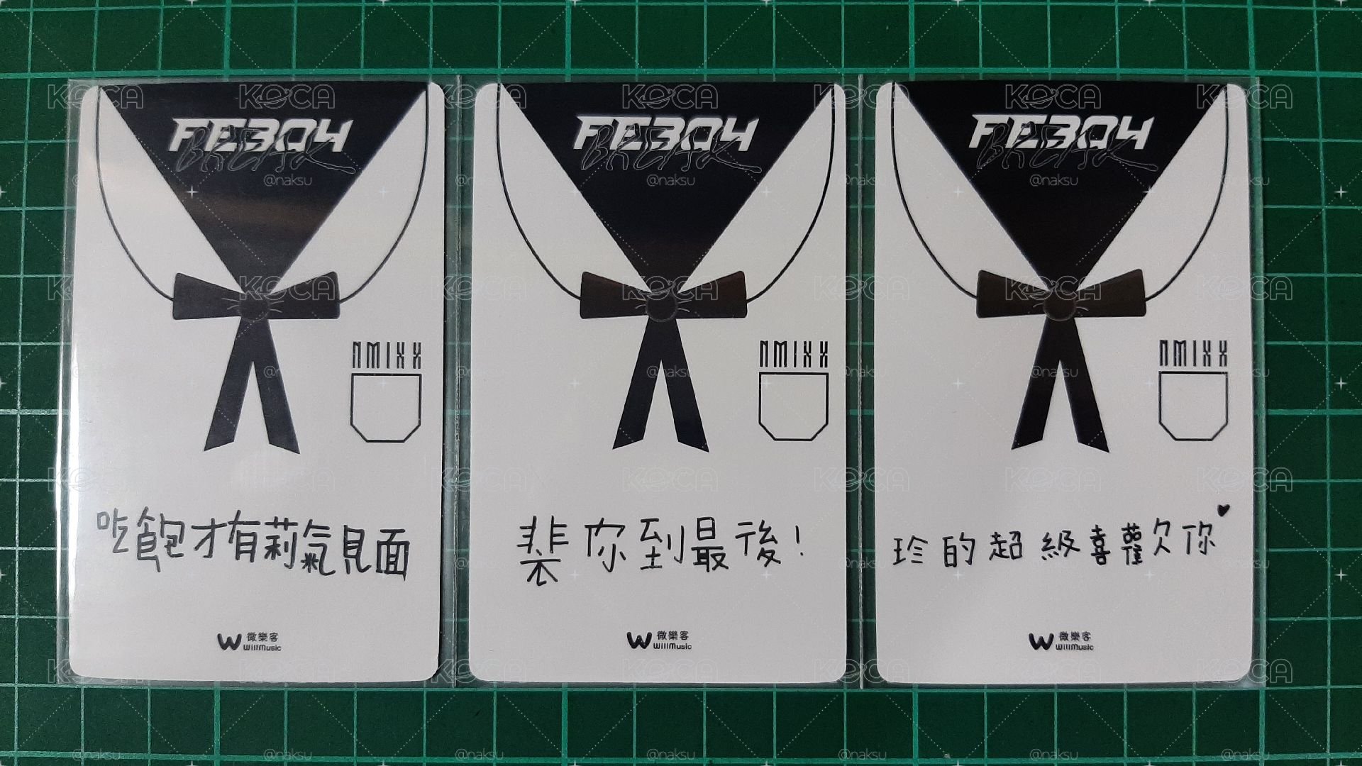 BREAK 微樂客 簽售卡 想見你