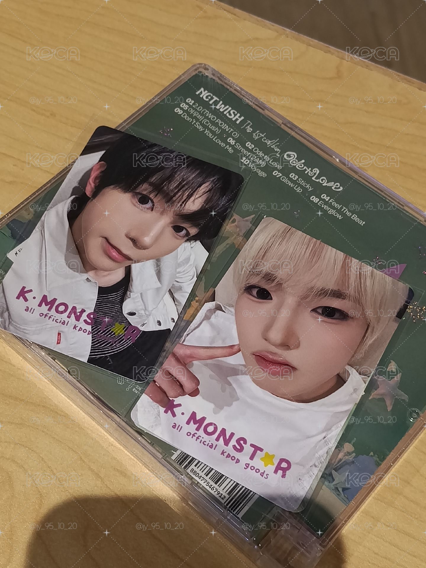 Ode to Love km 幸運卡 