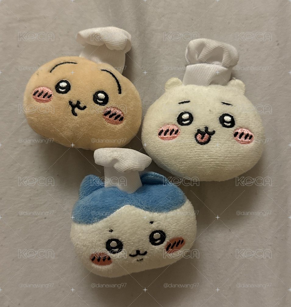 餐廳 徽章 廚師玩偶表情徽章3個套裝
