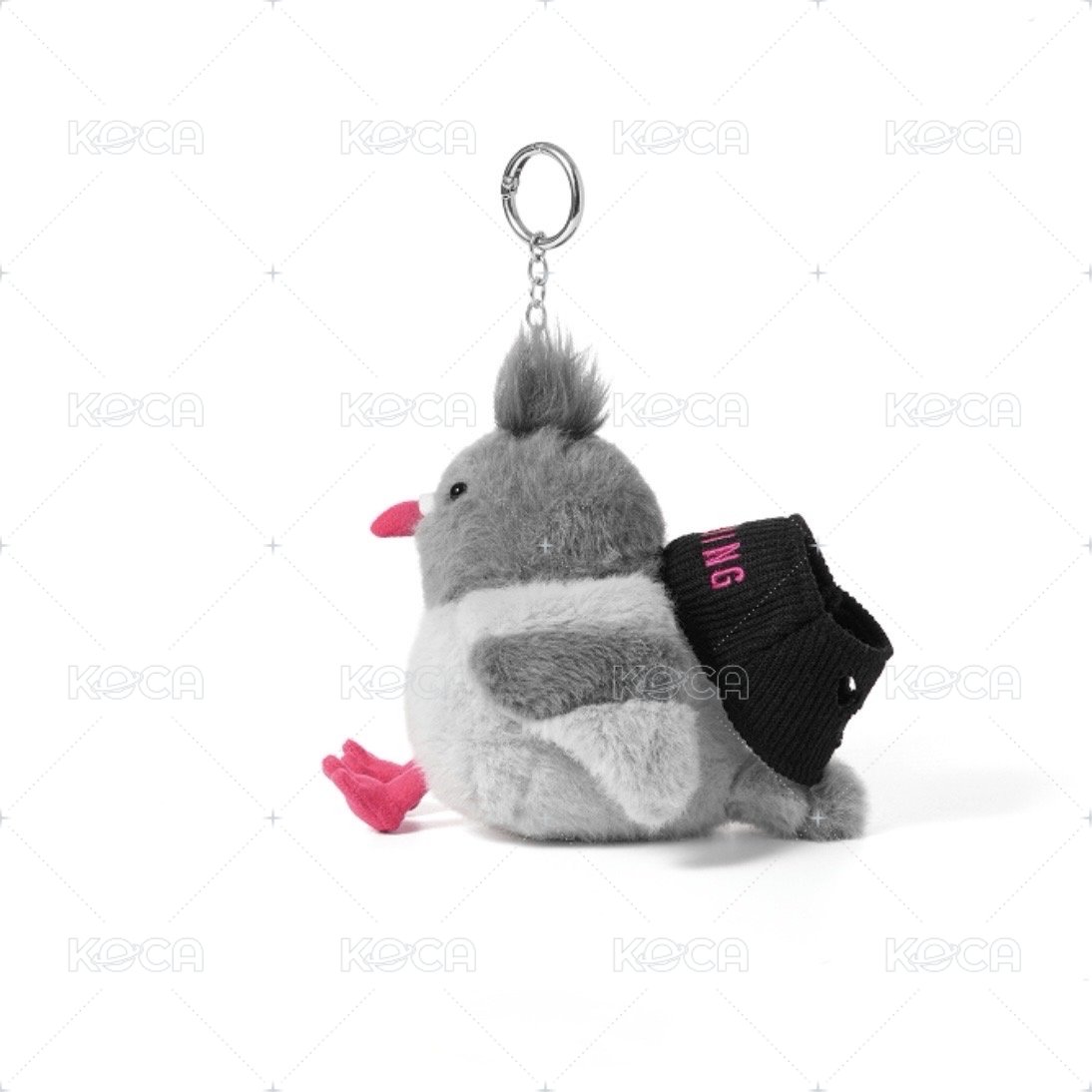 Pigeon Plush Keyring