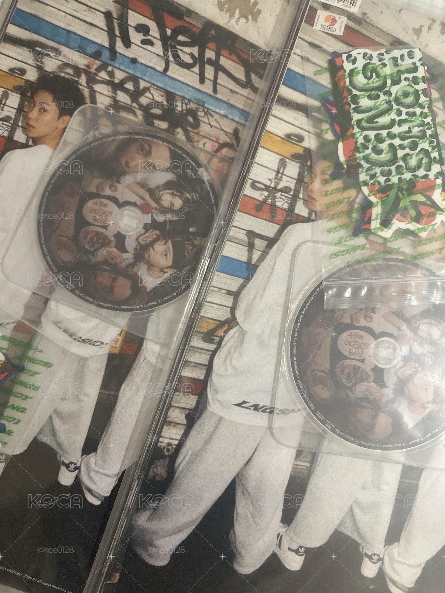 Lngshot 雜誌專 已拆專 p2小卡自選三張