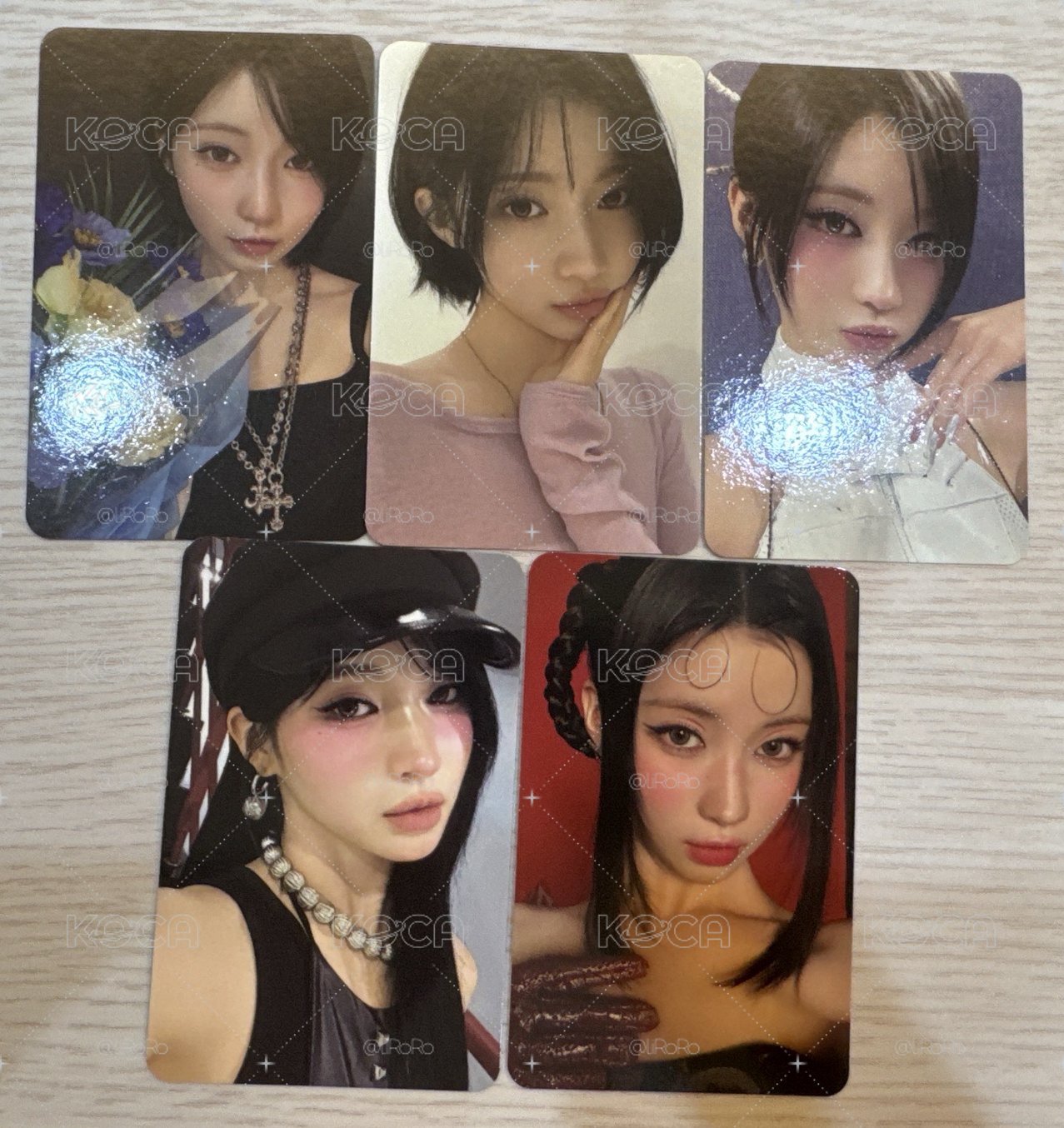 一元起標!競標 🩵BABYMONSTER ASA 二週年寫真 固定配置 專輯卡 一組