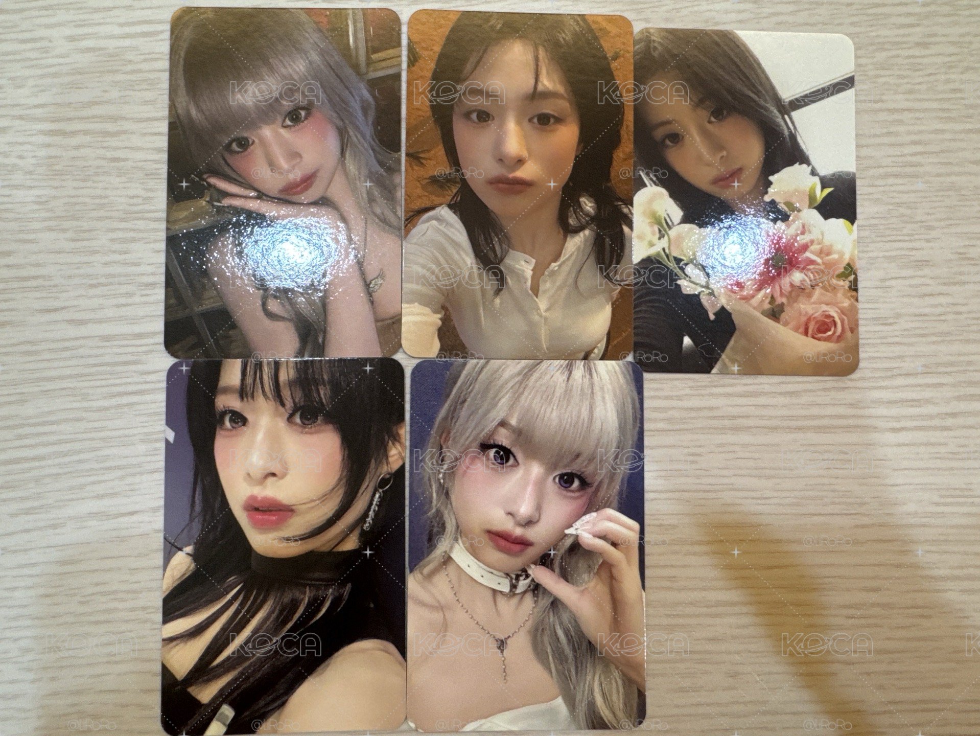 一元起標!競標 🩵BABYMONSTER AHYEON 二週年寫真 固定配置 專輯卡 一組