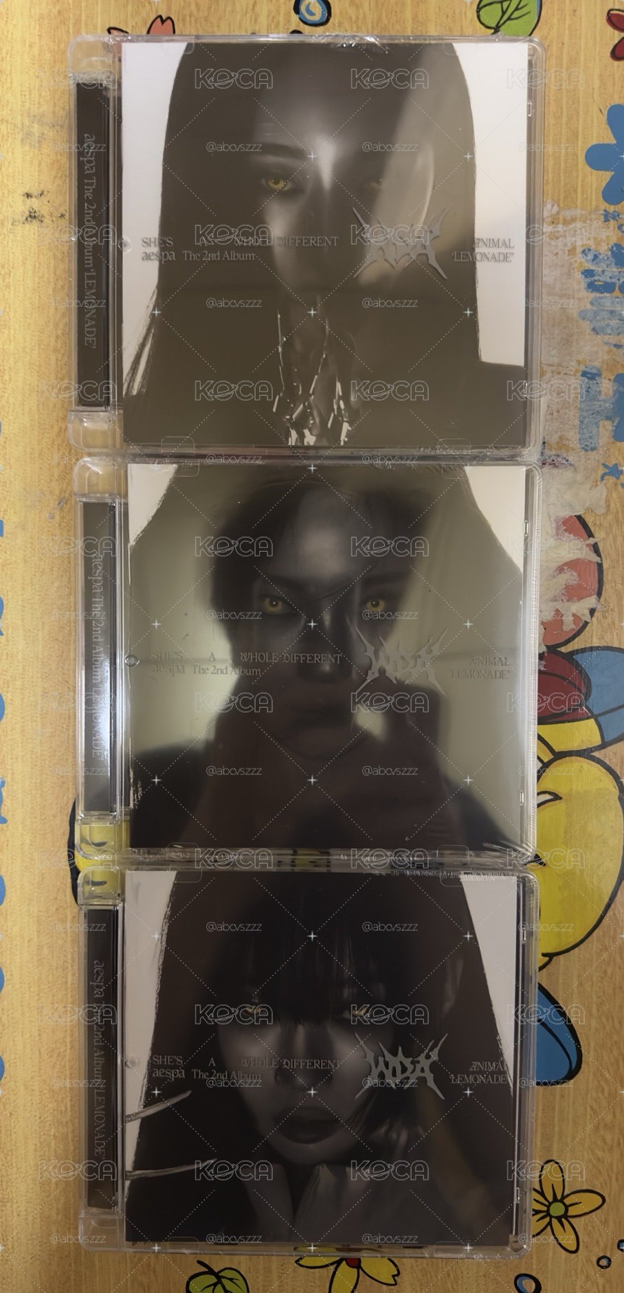 全新未拆LEMONADE MUTANT Ver. 專輯 有冬、吉、寧封面