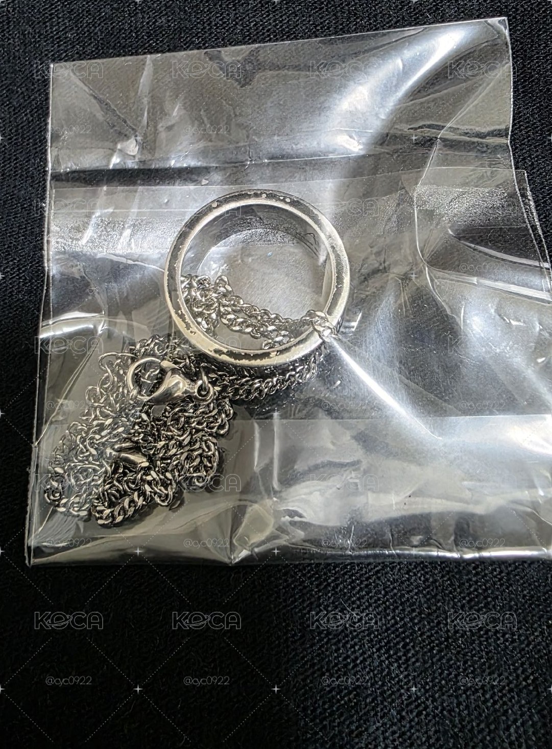 旼琦 生日MD 戒指 