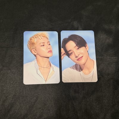 TREASURE🩵x ONGREDIENTS 代言卡 1.0 JIHOON & CHOI HYUNSUK 兩張一組