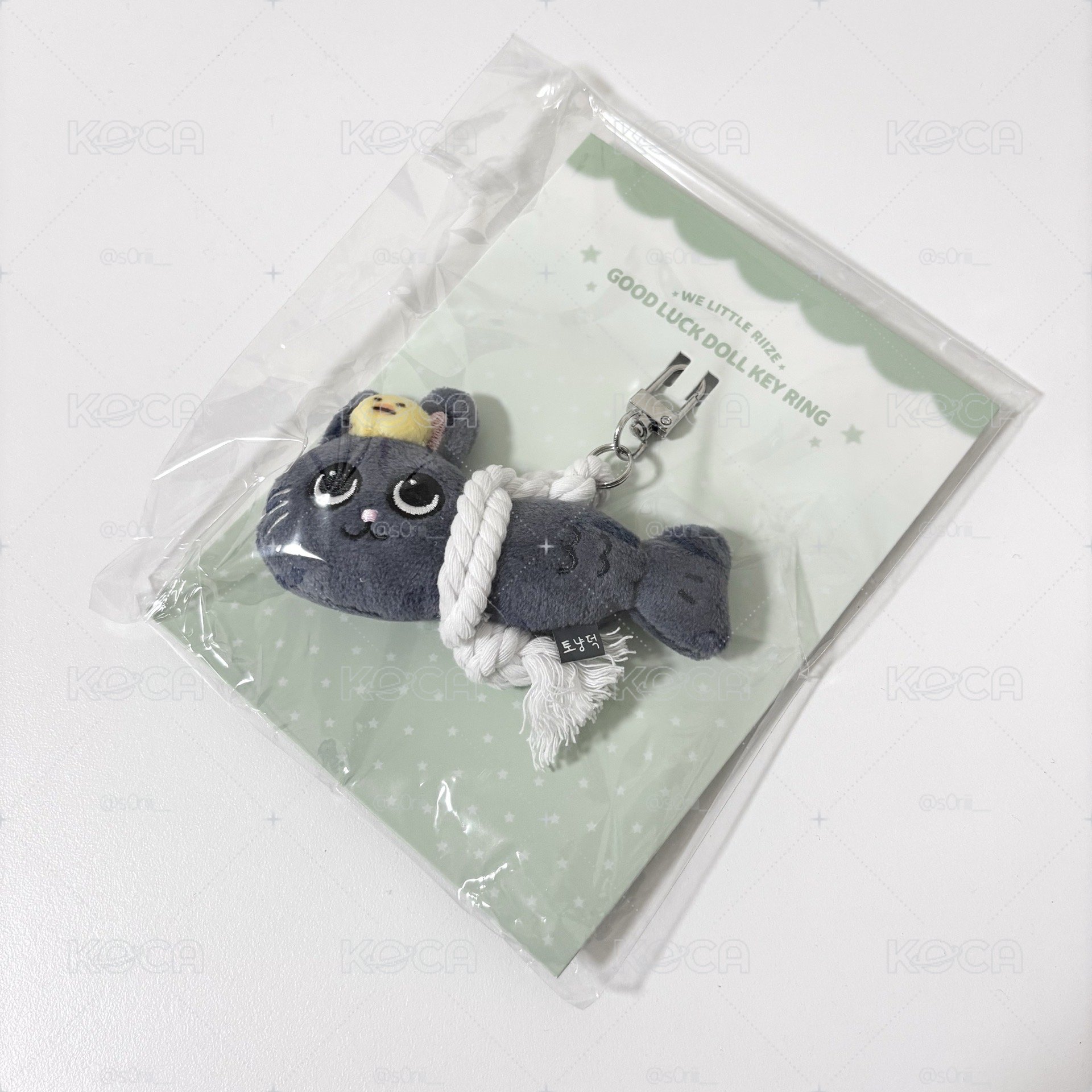 ★兔喵鴨幸運魚吊飾