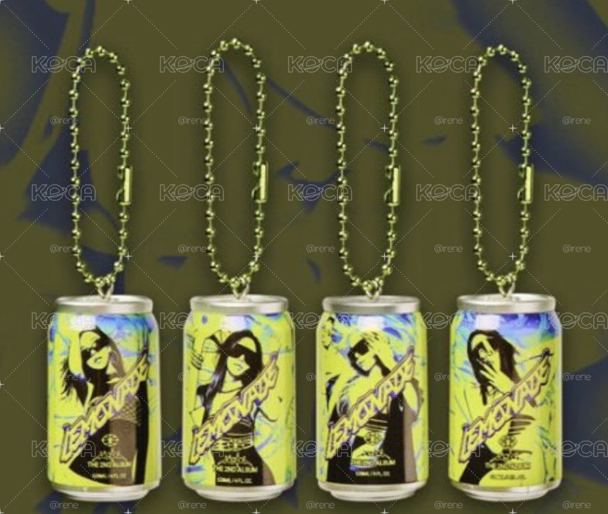 現貨  Lemonade 扭蛋罐子鑰匙圈