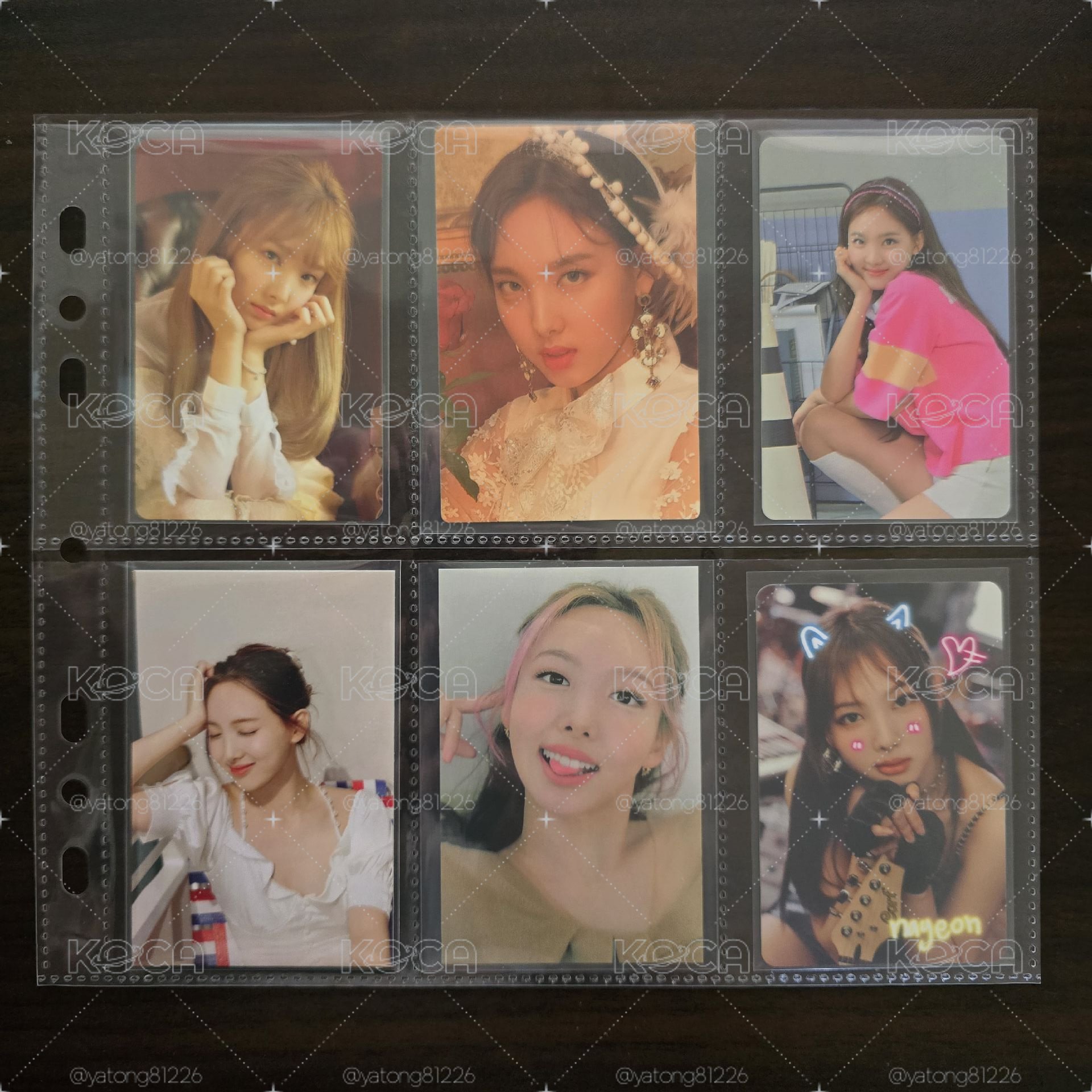TWICE 娜璉 韓國年曆卡小盤