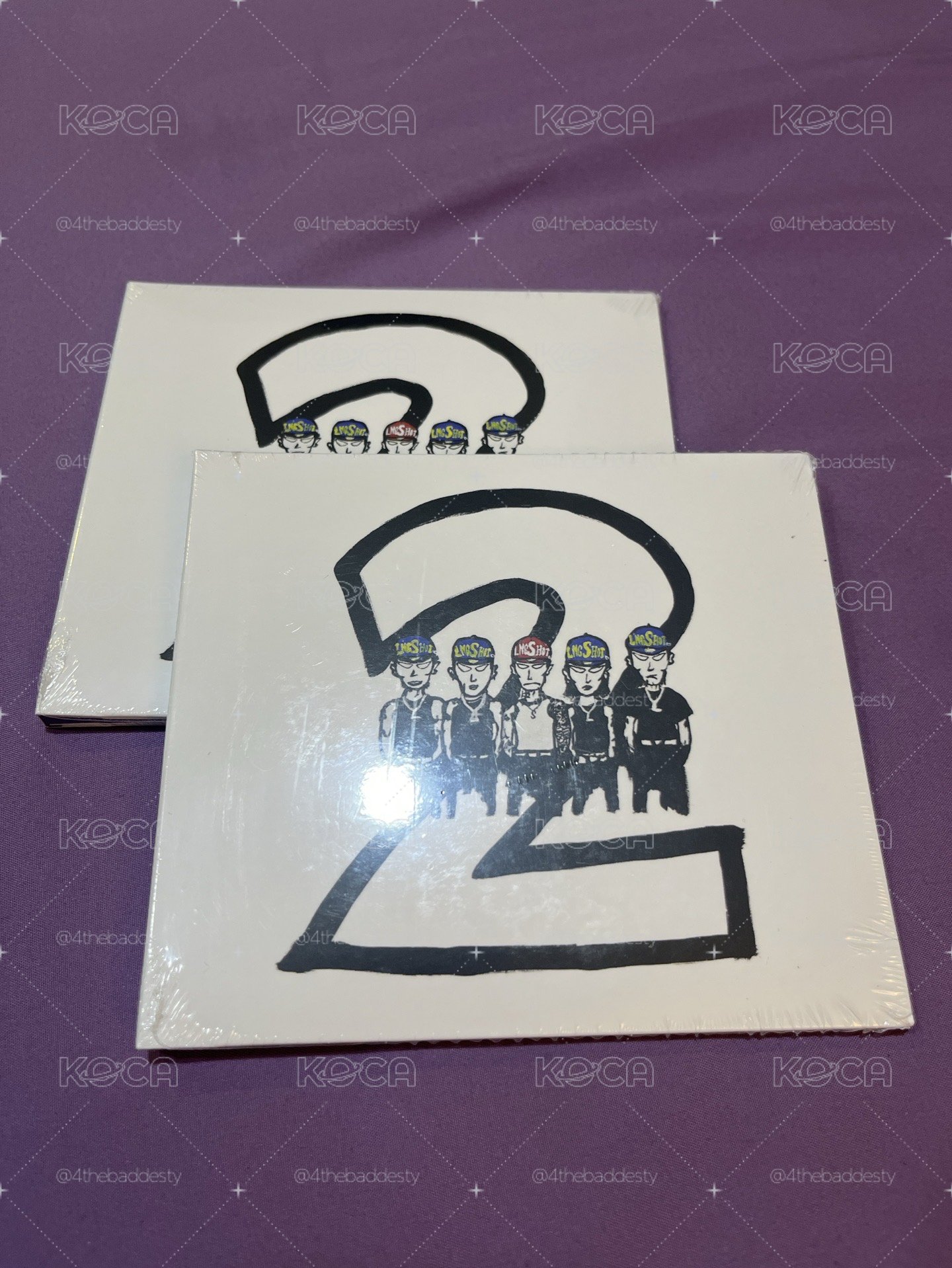 全新未拆 LNGSHOT 🦞龍蝦 4SHOBOIZ VOL.2 MIXTAPE 專輯 全專