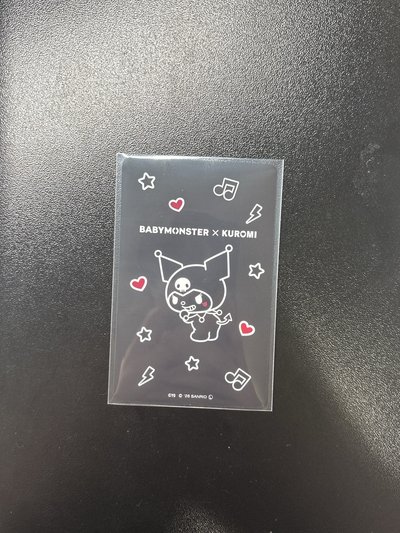 BABYMONSTER X Kuromi 酷洛米 隨機卡 