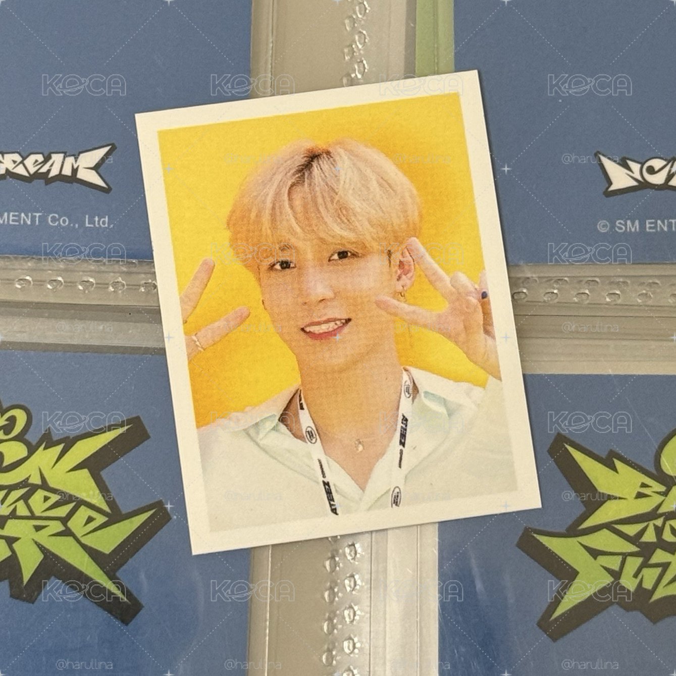 Ateez 證件照 一套
