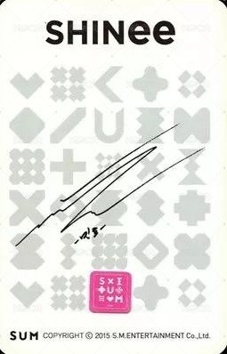 SUM Cafe/Market 周邊卡 2.0 背面