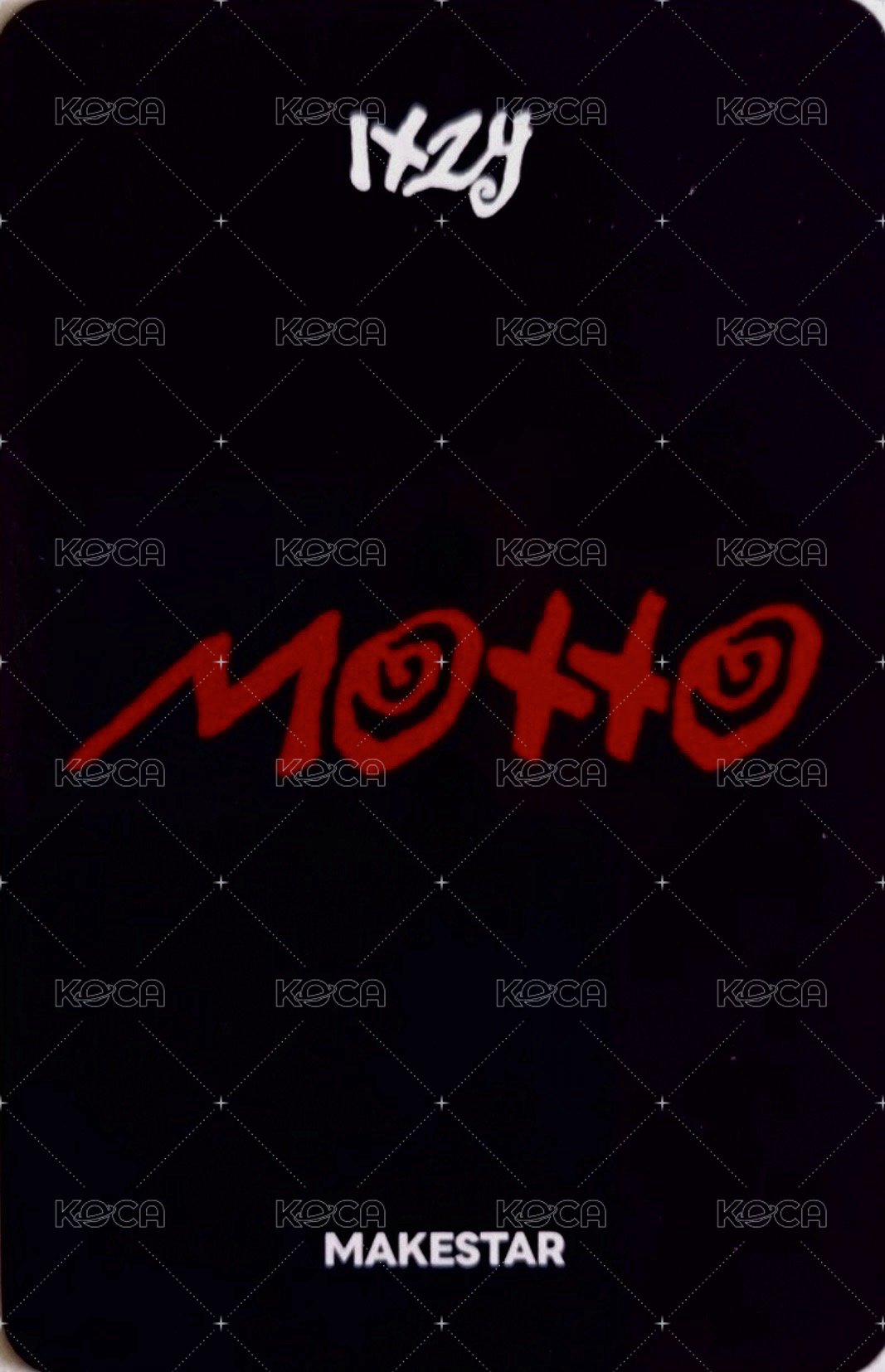 Motto 迷十二 ms 3.0 線上 簽售卡 皮衣夾克 背面