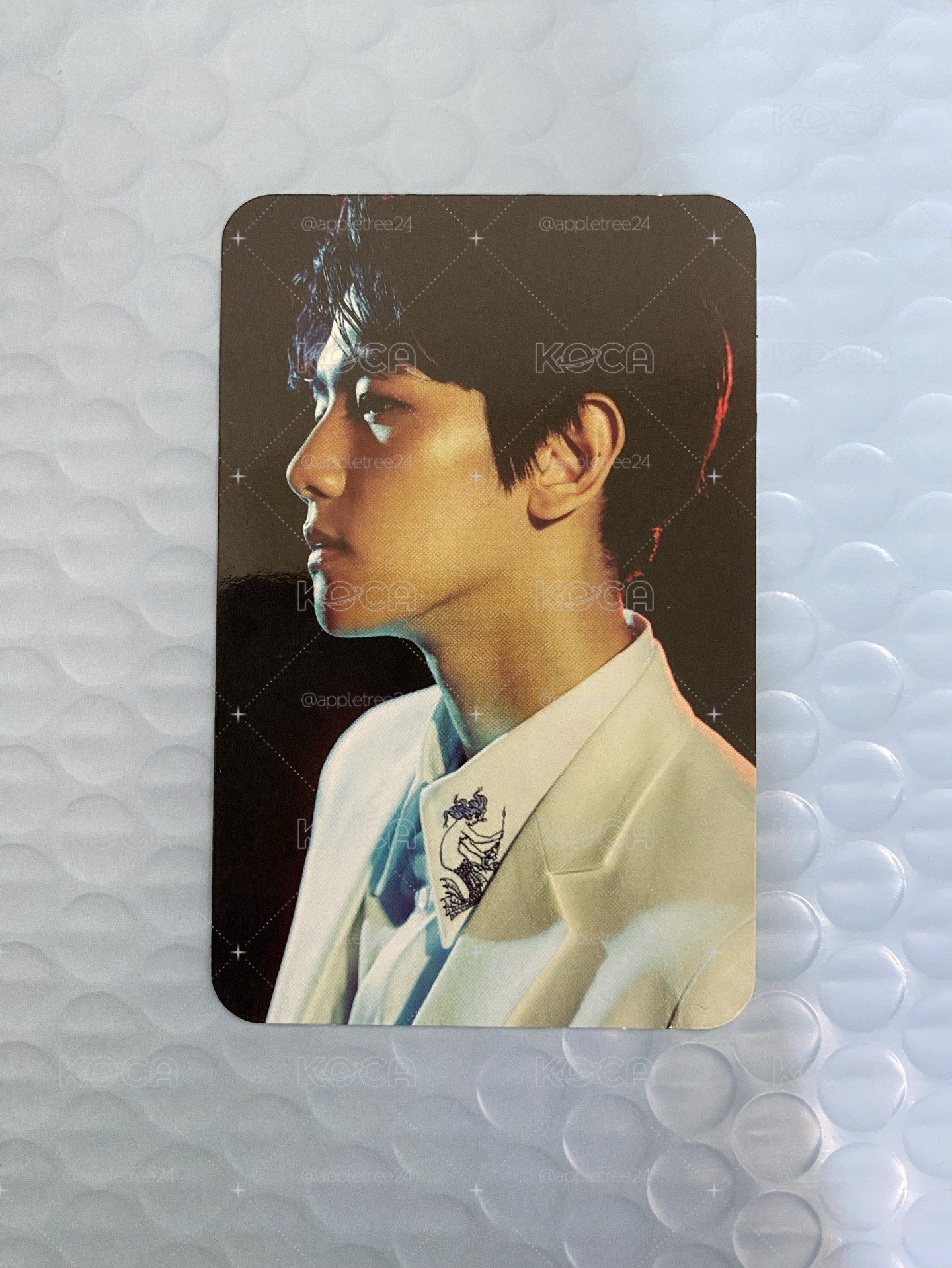 EXO BAEKHYUN 伯賢 二代手燈小卡