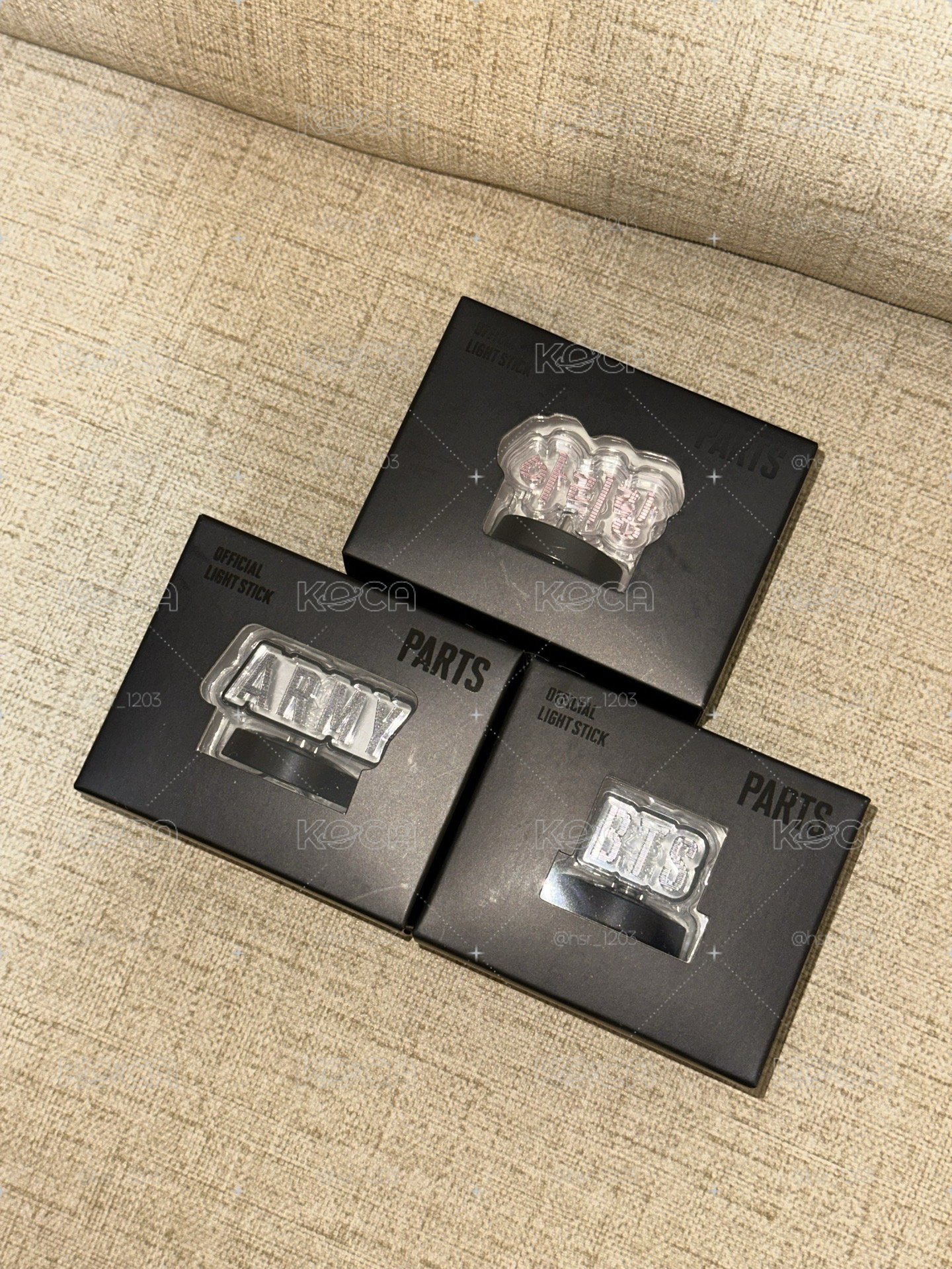 阿米棒 防彈手燈裝飾