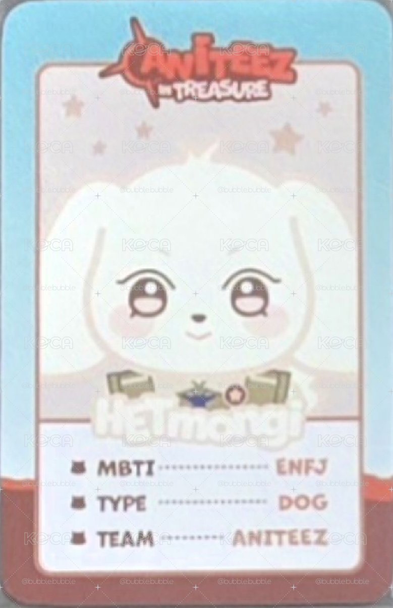 ATEEZ 呂尚 嘿萌伊 ANITEEZ IN TREASURE 隨機卡  
