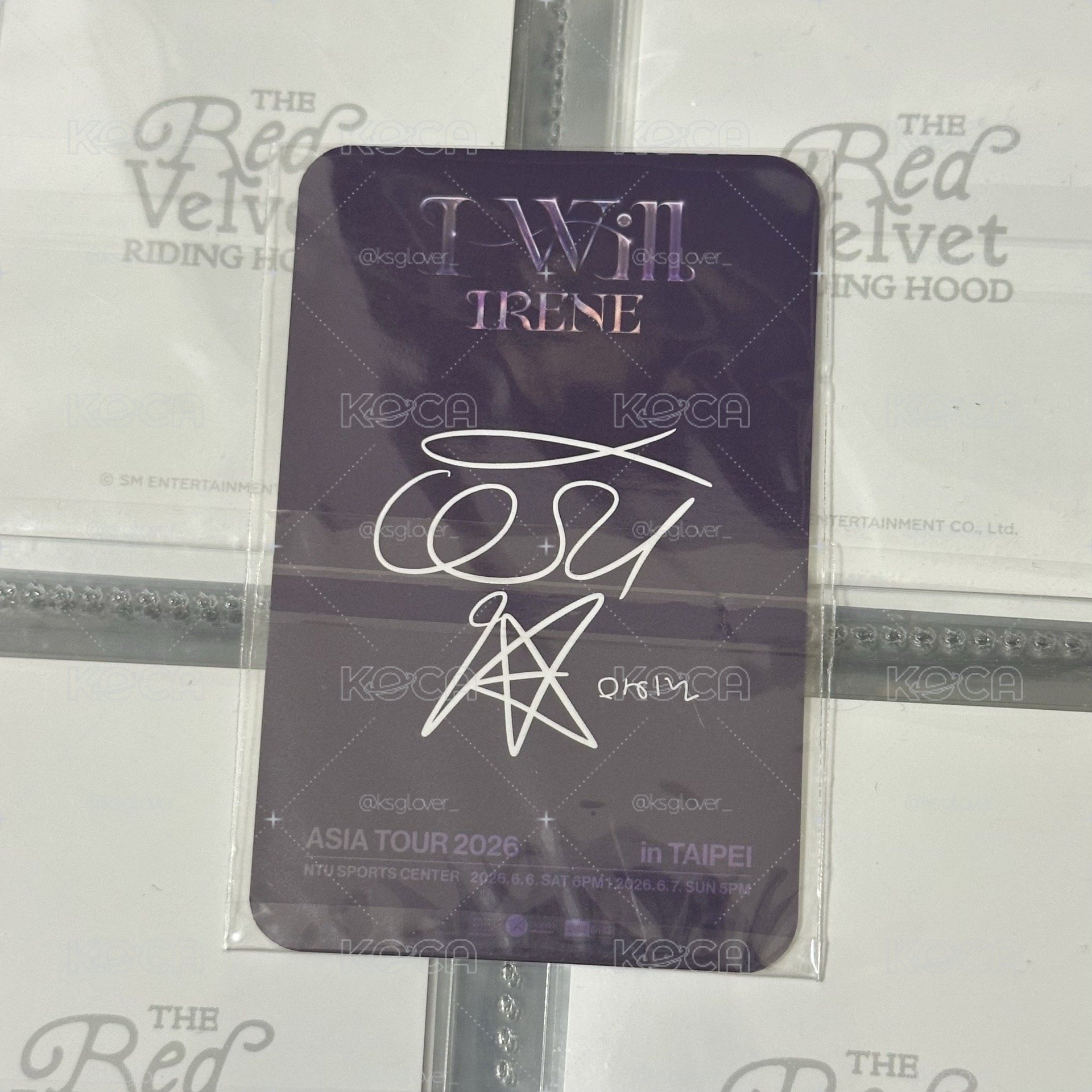 I Will 臺北入場卡Day2