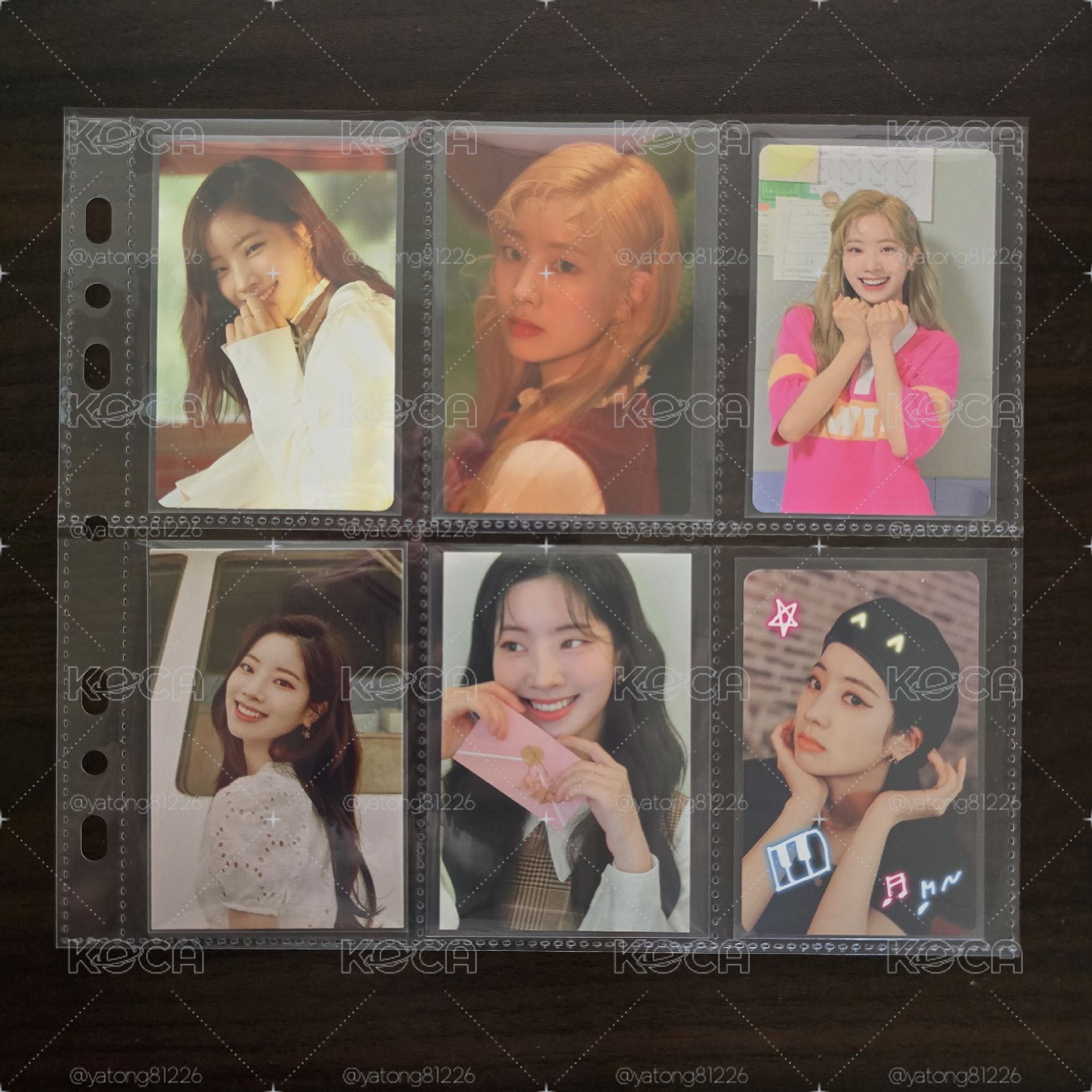 TWICE 多賢 韓國年曆卡小盤