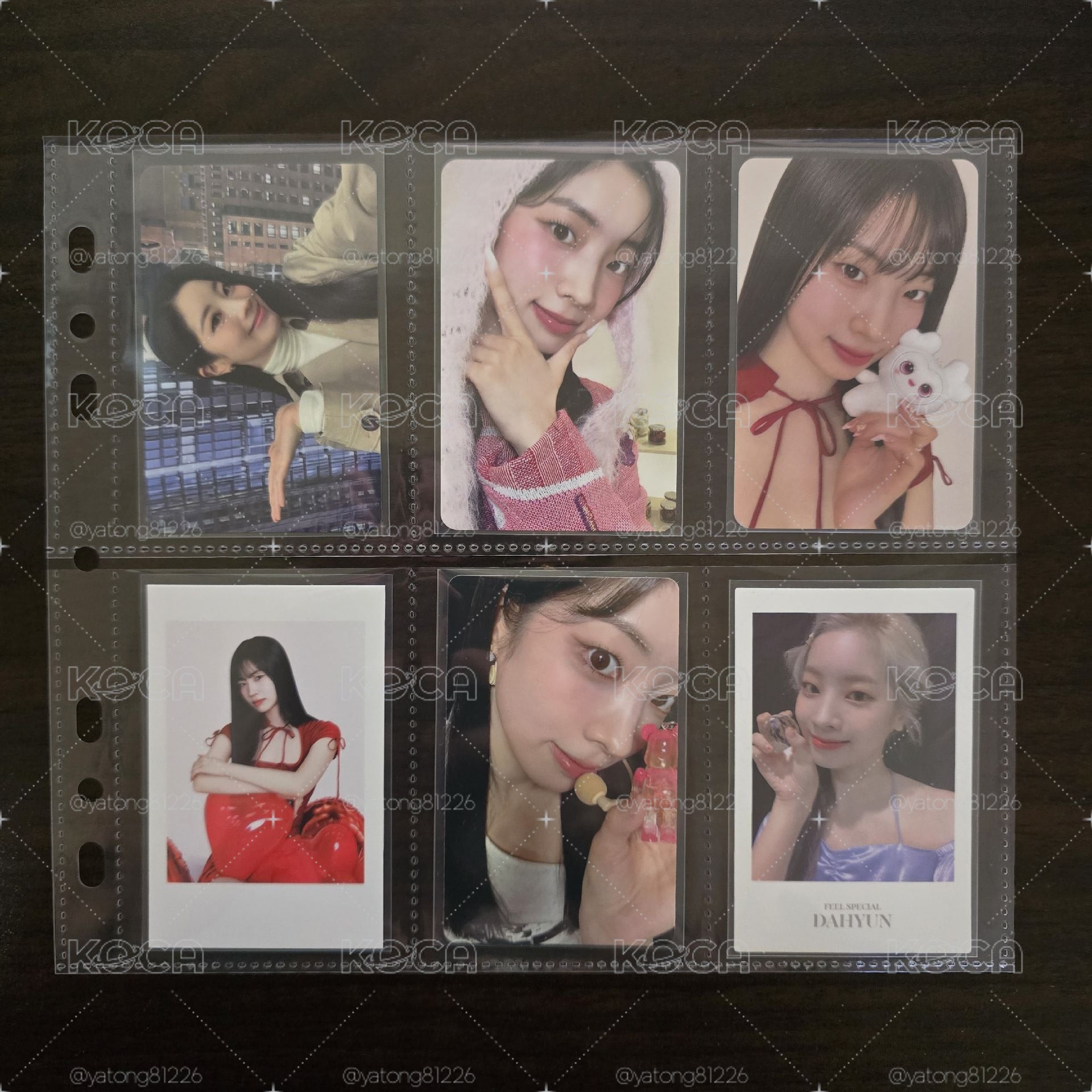 TWICE 多賢 韓國年曆卡小盤
