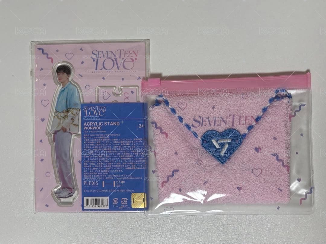 love 23fm 圓佑壓克力&鑽石毛巾