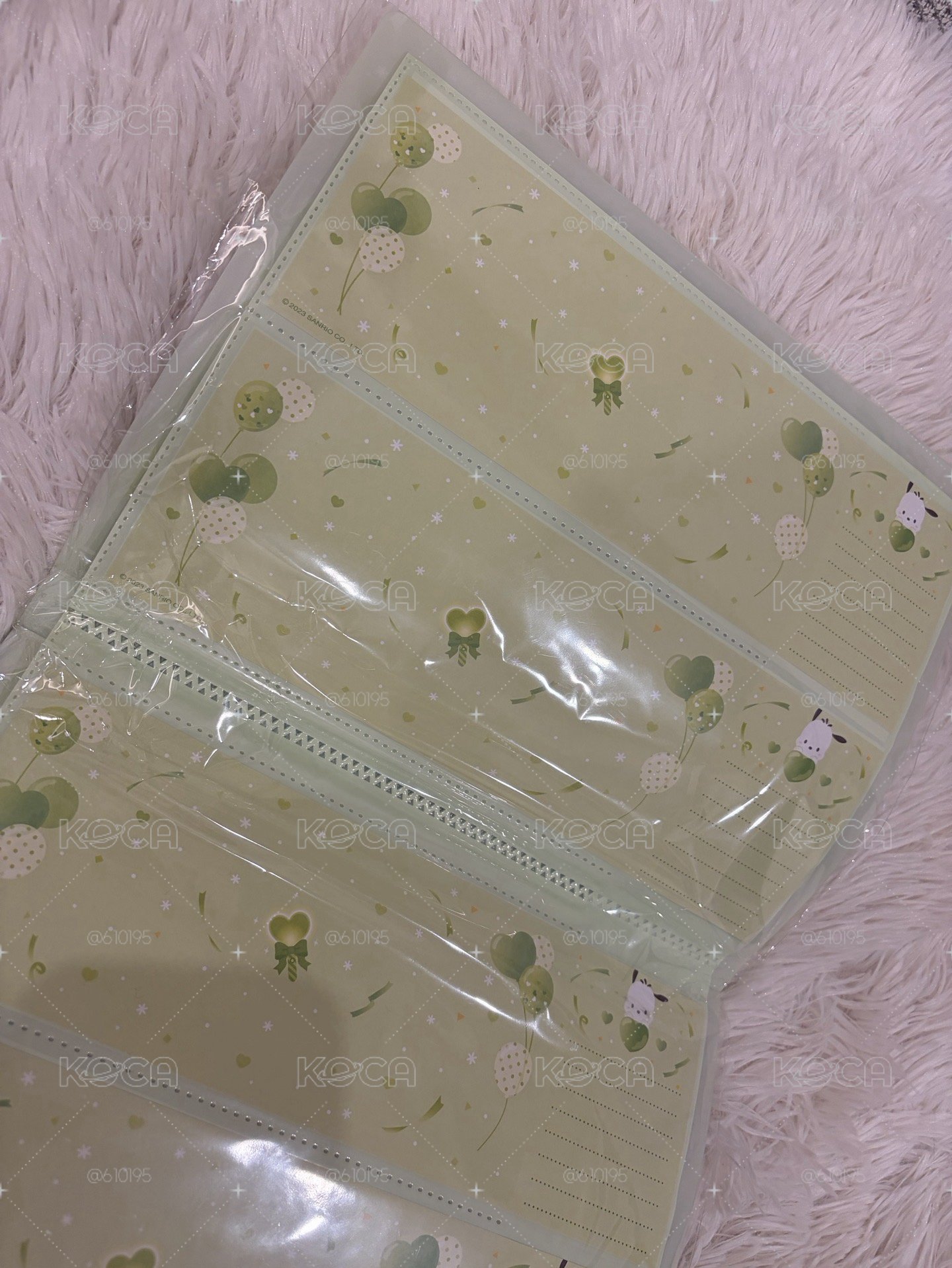 sanrio 帕洽狗票冊