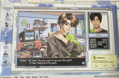 Sion login場週明信片組
