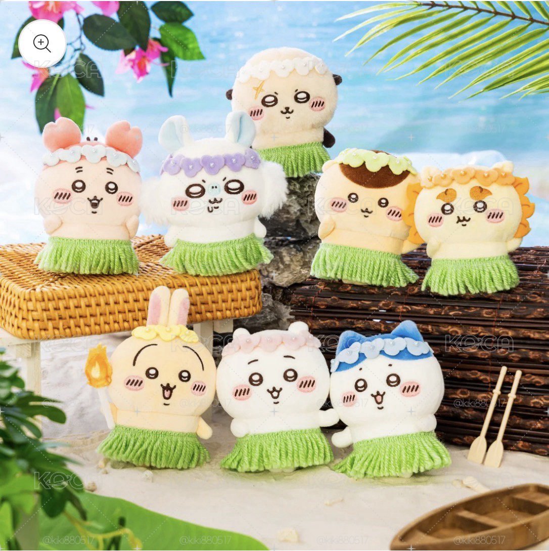 吉伊卡哇 島篇新品 吊飾娃娃