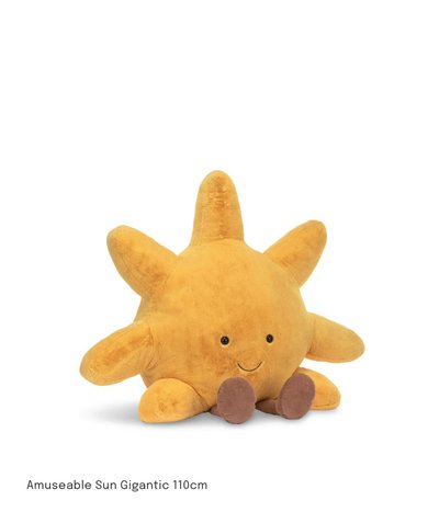 Jellycat 🌞Amuseable Sun Gigantic 110cm