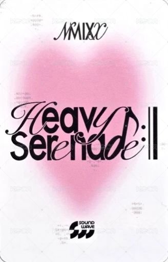 Heavy Serenade sw 線下 1.0 簽售卡 第一名是我們隊 ver. 背面
