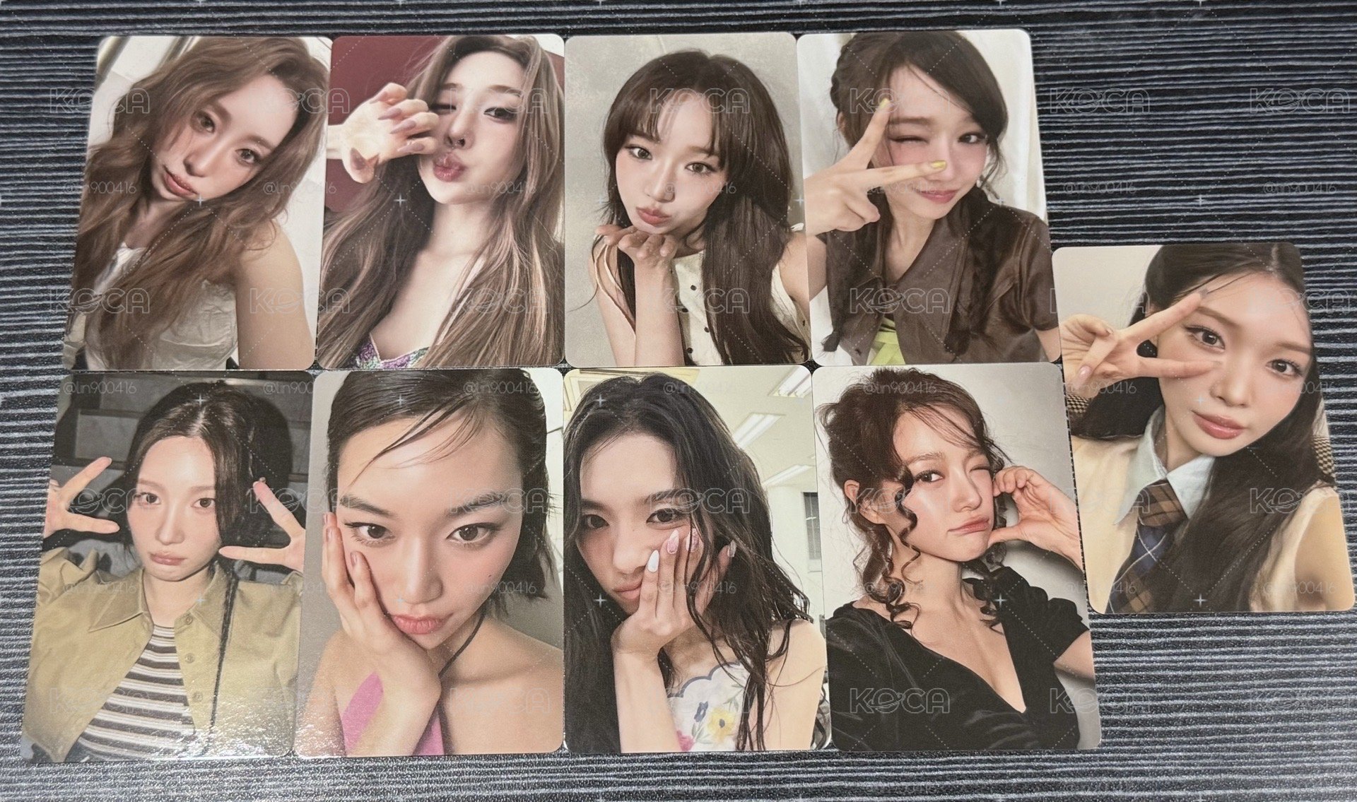 I.O.I 十週年演唱會 隨機小卡
