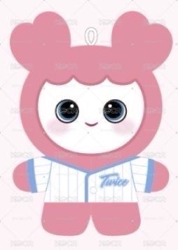 TWICE 桃 棒球娃