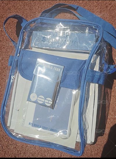 BTS 釜山場 入場禮  透明包